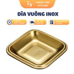 Dĩa Vuông Đựng Thức Ăn TV131 - Đồ Gia Dụng Nhà Bếp Chất Lượng Cao, Thiết Kế Hiện Đại, Phù Hợp Mọi Gia Đình (TV131)
