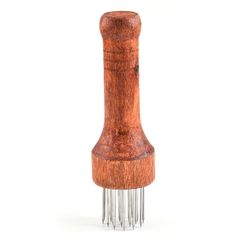 Cây Xăm Thịt Inox Cán Gỗ - Dụng Cụ Dần Thịt Làm Mềm Thịt Dễ Thấm Gia Vị - Đồ Gia Dụng Nhà Bếp TVKITCHEN (TV667)