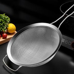 Lược Lọc Dầu Dày Nhà Bếp - Rây Bột Inox 304 và Lược Vắt Nước Cốt Dừa Chất Lượng Cao - Dụng Cụ Gia Dụng Thông Minh