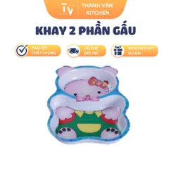 Khay 2 Phần Gấu (KG 01) (TV987)