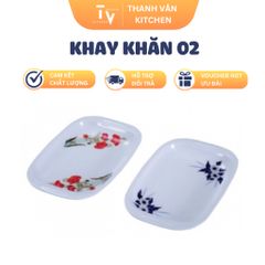 Khay Khăn TVKITCHEN 02 - Đồ Gia Dụng Nhà Bếp Cao Cấp, Kích Thước 17.5 x 11.5 x 1.8 cm, Hàng Chính Hãng, Giảm Giá Tháng Này! (TV1010)