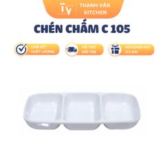 Chén Chấm Melamine C 105 - Dụng Cụ Nhà Bếp Kiểu Dáng Hiện Đại, Thích Hợp Cho Mọi Căn Bếp (TV721)