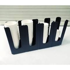 Kệ nhựa 6 ngăn đa năng để ly cốc nhà bếp - Giải pháp tiết kiệm không gian, tổ chức đồ dùng tiện lợi, chất lượng cao, hàng chính hãng