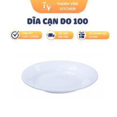 Dĩa Cạn Melamine Ø 12.5 cm - Dụng Cụ Nhà Bếp Chất Lượng Cao - Sản Phẩm TVKITCHEN Chính Hãng (TV807)