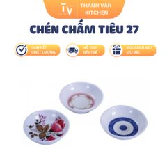 Chén Chấm Tiêu 27cm - Dụng Cụ Nhà Bếp Nhựa Melamine Tiện Lợi - Sản Phẩm Chính Hãng TVKITCHEN (TV763)