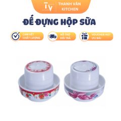 Đế Đựng Hộp Sữa - Phụ Kiện Nhà Bếp Chất Liệu Nhựa Melamine Tiện Dụng Cho Bé, Kích Thước Nhỏ Gọn (TV803)