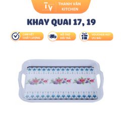 Khay Quai Đa Năng - Dụng Cụ Nhà Bếp Chất Lượng Cao, Kích Thước 17 và 19 cm, Hàng Chính Hãng, Giảm Giá Hấp Dẫn (TV1016)