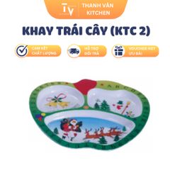 Khay Trái Cây KTC 2 - Đồ Dùng Nhà Bếp Chất Lượng Cao, Thiết Kế Tiện Lợi, Giúp Trang Trí Bàn Tiệc Thêm Sang Trọng (TV1024)