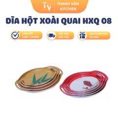 Dĩa Hột Xoài Quai HXQ 08 - Chất Liệu Nhựa Melamine Đa Dạng Kích Thước - Đồ Gia Dụng Nhà Bếp Chất Lượng Cao (TV911)