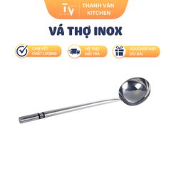 Vá múc canh inox 304 đa kích thước - Dụng cụ bếp chất lượng cao cho gia đình - TVKITCHEN (TV383)
