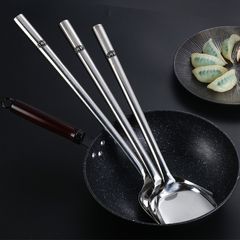 Vá múc canh inox 304 đa kích thước - Dụng cụ bếp chất lượng cao cho gia đình - TVKITCHEN (TV383)
