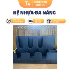 Kệ nhựa 9 ngăn úp cốc đa năng - Sản phẩm gia dụng tiện ích cho bếp, kệ đựng ly sang trọng và gọn gàng