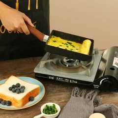 Chảo Chiên Chống Dính Hàn Quốc Chữ Nhật TVKITCHEN - Phục Vụ Bếp Gas, Bếp Từ, Kích Thước 18cm Đến 32cm