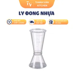 Ly Đong Định Lượng Nhựa 2 Đầu - Dụng Cụ Pha Chế Tiện Lợi Cho Bếp - Sản Phẩm Gia Dụng TVKITCHEN (TV408)