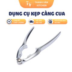 Dụng Cụ Kẹp Càng Cua Càng Ghẹ Đa Năng Inox Cao Cấp - Kẹp Tách Vỏ Hạt Óc Chó Chắc Chắn CC (TV457)