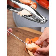 Dụng Cụ Kẹp Càng Cua Càng Ghẹ Đa Năng Inox Cao Cấp - Kẹp Tách Vỏ Hạt Óc Chó Chắc Chắn CC (TV457)