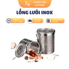 Bộ Lọc Gia Vị Lưới Inox 304 - Lồng Đựng Gia Vị Nấu Nước Lèo Phở, Hủ Tiếu Bếp Nhà Việt Nam (TV364)