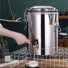 Bình ủ nhiệt inox cao cấp 10-90L có vòi rót - Giữ nóng lâu, dụng cụ nhà bếp tiện lợi cho mọi gia đình (TV302)