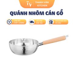 Quánh Nhôm Đa Năng Có Tay Cầm - Nồi Nấu Mì, Nấu Cháo Tiện Dụng Cho Nhà Bếp - Sản Phẩm Chất Lượng Từ TVKITCHEN (TV439)
