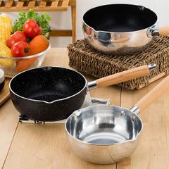 Quánh Nhôm Đa Năng Có Tay Cầm - Nồi Nấu Mì, Nấu Cháo Tiện Dụng Cho Nhà Bếp - Sản Phẩm Chất Lượng Từ TVKITCHEN (TV439)