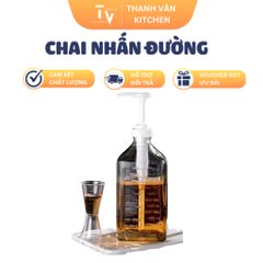 Bình Bơm Siro Chai Nhấn Đường Nhiều Dung Tích Tiện Lợi - Dụng Cụ Gia Dụng Nhà Bếp Thông Minh (TV64)