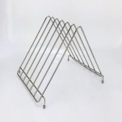Giá để thớt inox không gỉ đa năng - Kệ thớt dọc tam giác lớn cho nhà bếp tiện dụng TVKITCHEN (TV666)