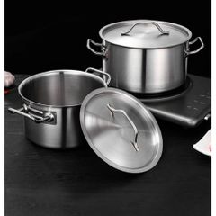 Nồi Nấu Lẩu Inox 2 Đáy Đa Kích Thước - Dụng Cụ Nhà Bếp Chất Lượng Cao, Thích Hợp Cho Tụ Tập Bạn Bè và Gia Đình (TV279)
