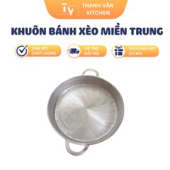Khuôn Bánh Xèo Miền Trung Gang 15cm, 18cm, 21cm - Bộ 3 TVK5, TVK6, TVK7 - Dụng Cụ Nhà Bếp Chất Lượng Việt Nam (TV635)