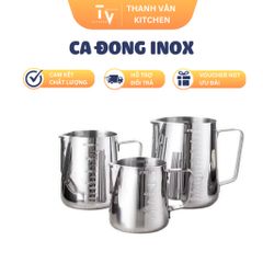 Ca Đong Inox Cao Cấp với Chia Vạch - Nhiều Kích Thước Thích Hợp Cho Dụng Cụ Nhà Bếp - Sản Phẩm Chất Lượng TVKITCHEN (TV346)