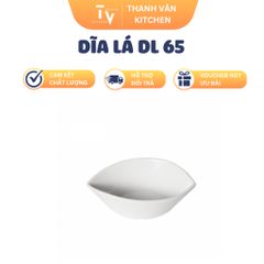 Dĩa Lá DL 65 Nhựa Melamine - Dụng Cụ Nhà Bếp Thời Trang, Kiểu Dáng Đẹp cho Căn Bếp của Bạn (TV863)