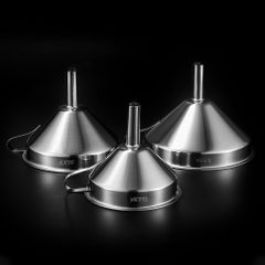 Phễu inox miệng rộng Z3 - Dụng cụ chiết chất lỏng và dầu ăn tiện lợi cho nhà bếp, sản phẩm gia dụng chất lượng cao (TV369)
