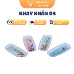 Khay Khăn Đa Năng - Sản Phẩm Gia Dụng Nhà Bếp Tiện Lợi, Kích Thước 17.2x7.6cm, Chính Hãng Từ Thanh Vân Kitchen (TV1012)