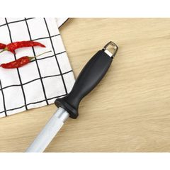 Cây Mài Liếc Dao Cán Nhựa Đen Chất Lượng Cao (TV110) - Dụng Cụ Nhà Bếp Tiện Ích, An Toàn và Đáng Tin Cậy (TV110)