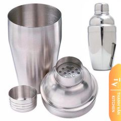 Bình Lắc Cocktail Inox Chất Lượng Cao - Dụng Cụ Pha Chế Sang Trọng, Tiện Dụng cho Đồ Uống và Cocktail Ngon Miệng