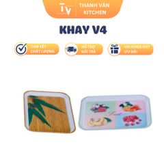 Khay Đựng Thực Phẩm - Đồ Gia Dụng Nhà Bếp Chất Lượng Cao, Kích Thước 37.2 x 27.3 x 2.2 cm, Hỗ Trợ Freeship Extra (TV1030)