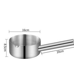 Gáo Inox Múc Nước Lèo Lớn Chất Liệu Inox 304 Không Gỉ - Muôi Múc Nước Phở Cho Quán Ăn (TV660)