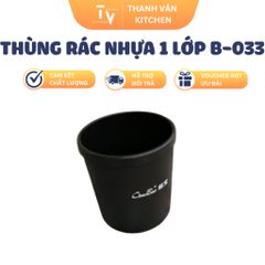 Thùng Rác Nhựa PP Cao Cấp 8L B-033 - Thiết Kế Đơn Giản, Dễ Dàng Sử Dụng Cho Nhà Bếp - Sản Phẩm Gia Dụng Chất Lượng (TV698)