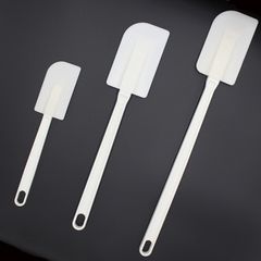 Phới Dẹt Quét Kem và Trộn Bột - Dụng Cụ Làm Bánh Nhà Bếp Đa Năng TVKITCHEN Chất Liệu Nhựa và Silicon, Màu Trắng (TV335)