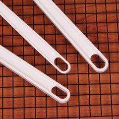 Phới Dẹt Quét Kem và Trộn Bột - Dụng Cụ Làm Bánh Nhà Bếp Đa Năng TVKITCHEN Chất Liệu Nhựa và Silicon, Màu Trắng (TV335)
