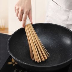 Chổi Tre Chùi Chảo Lớn - Cọ Nồi Chảo Sắt Chống Xước 28cm - Dụng Cụ Vệ Sinh Nhà Bếp Thông Minh và An Toàn (TV61)