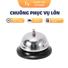 Chuông Bấm Để Bàn Nhà Hàng 10cm - Chuông Gọi Phục Vụ Lớn, Thiết Bị Đồ Dùng Bếp Chất Lượng Cao TVKITCHEN (TV464)