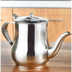 Bình Trà Inox 304 Vòi Dài - Teapot Chất Liệu Không Gỉ Nhiều Dung Tích Phù Hợp Mọi Nhu Cầu Nhà Bếp (TV9)