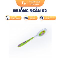 Muỗng Ngắn TVKITCHEN 15cm - Dụng Cụ Nhà Bếp Chất Lượng Cao và Đa Dạng Mẫu Mã - Quà Tặng Thích Hợp Cho Mọi Căn Bếp (TV1055)
