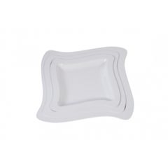 Dĩa Vuông Melamine DV 57 - Đồ Gia Dụng Kitchen - Kích Thước 21.5 x 21.5 x 2.1 cm - Phụ Kiện Bếp Tiện Lợi, Chất Lượng Cao (TV893)