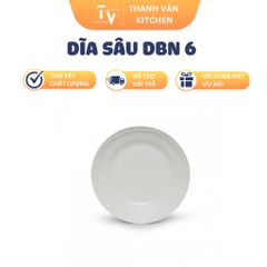 Dĩa Sâu Melamine DBN 6 - Kích Thước Ø 15.9 x 3.0 cm - Đồ Gia Dụng Nhà Bếp Chất Lượng Cao, Dễ Dàng Sử Dụng (TV805)