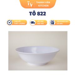 Tô Nhựa Chịu Nhiệt 24.5 cm - Dụng Cụ Nhà Bếp Đa Năng TVKITCHEN - Thích Hợp Để Đựng Thực Phẩm và Nấu Ăn (TV1062)