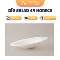 Dĩa salad nhựa Melamine 33cm kiểu dáng hiện đại - Dụng cụ nhà bếp chất lượng cao từ TVKITCHEN (TV851)