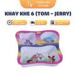 Khay Khe 6 Tom & Jerry - Đồ Gia Dụng Nhà Bếp Chính Hãng Từ TVKITCHEN, Tiết Kiệm Và Tiện Lợi (TV993)