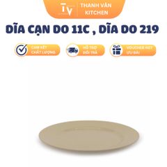 Dĩa Cạn Nhựa Melamine 11C và 219 - Đồ Dùng Bếp Cao Cấp, Kích Thước Ø 27.2 và Ø 30.0 cm, Phù Hợp Cho Mọi Nhà Bếp (TV839)