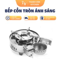 Bếp Cồn Tròn Cao Cấp Ánh Sáng TV95 - Đồ Gia Dụng Nhà Bếp Chất Lượng, Thiết Kế Đẹp và Đổi Trả Dễ Dàng (TV95)